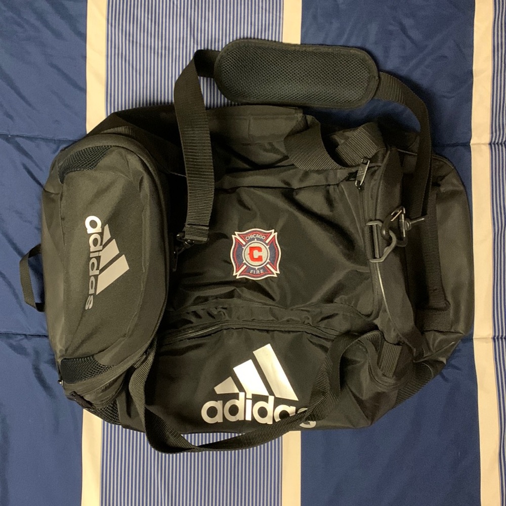 Chicago Fire SC Adidas Duffel Bag